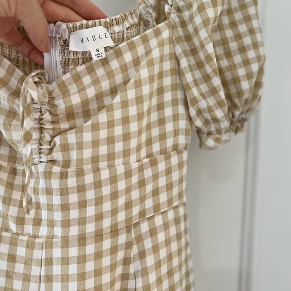 Mable gingham jumpsuit - Picture 3 of 7